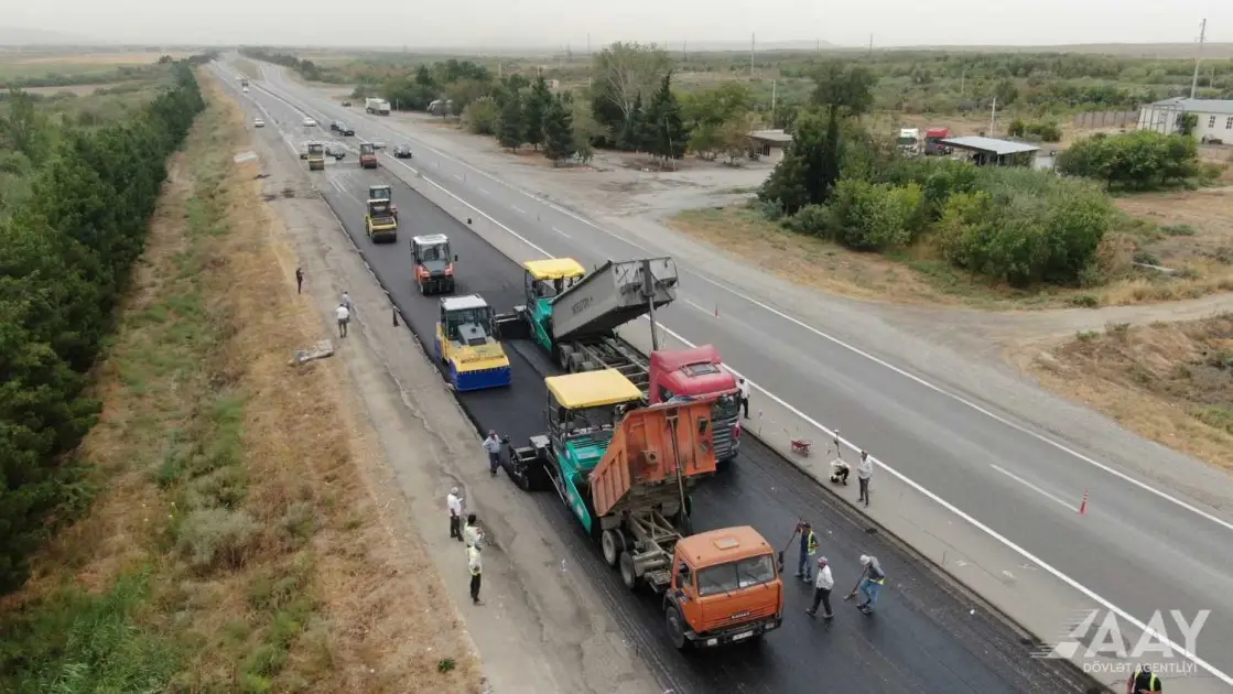 Bakı-Ələt-Qazax-Gürcüstan ilə dövlət sərhədi avtomobil yolunda yaranan problemlər aradan qaldırılır