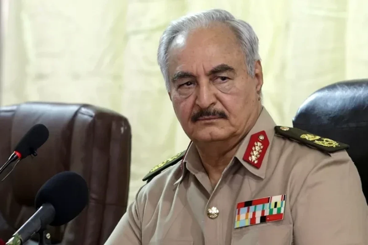 Ərdoğan Haftarın oğlunun Türkiyə kəşfiyyatı ilə əlaqə saxladığını bildirib