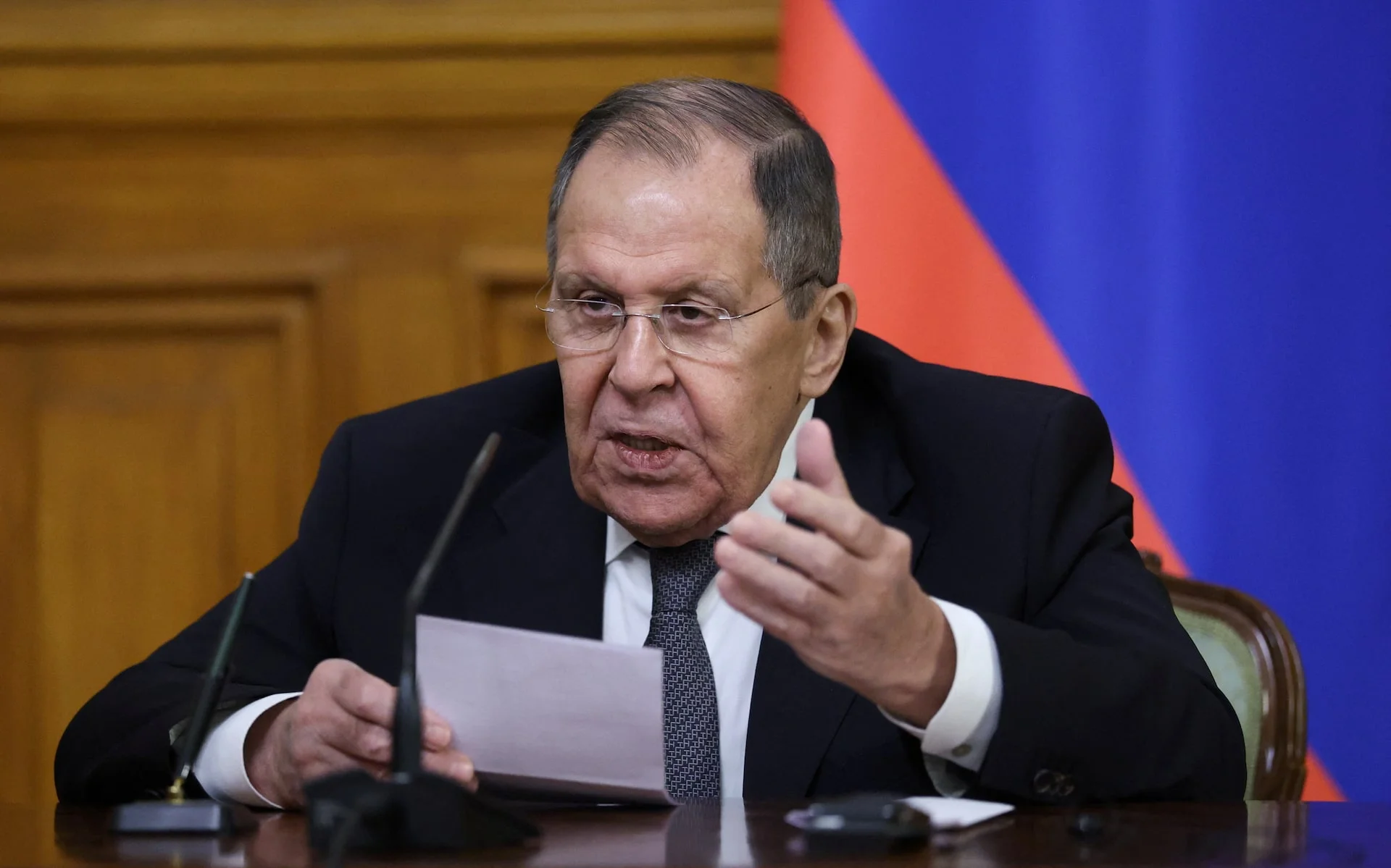 Russia ready for security talks with US, says Lavrov