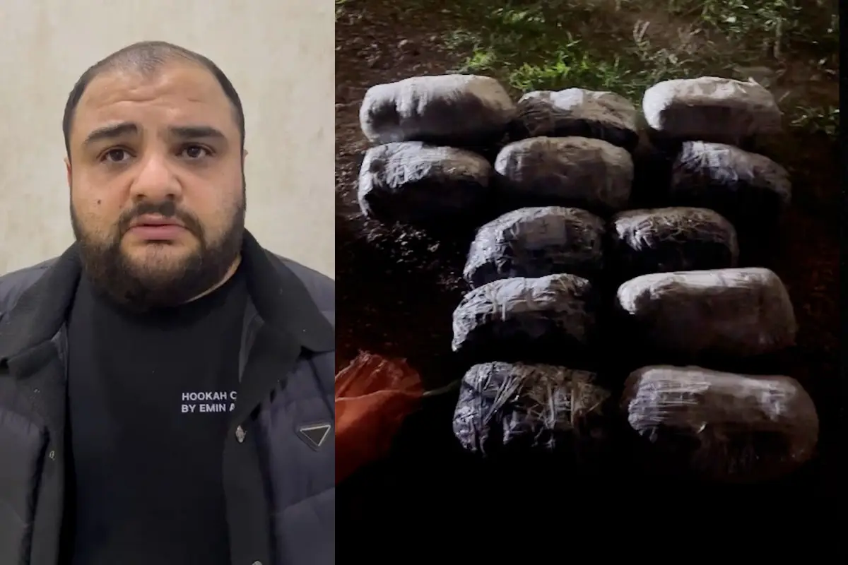 Sabunçuda narkokuryerdə 11 kq narkotik aşkarlanıb