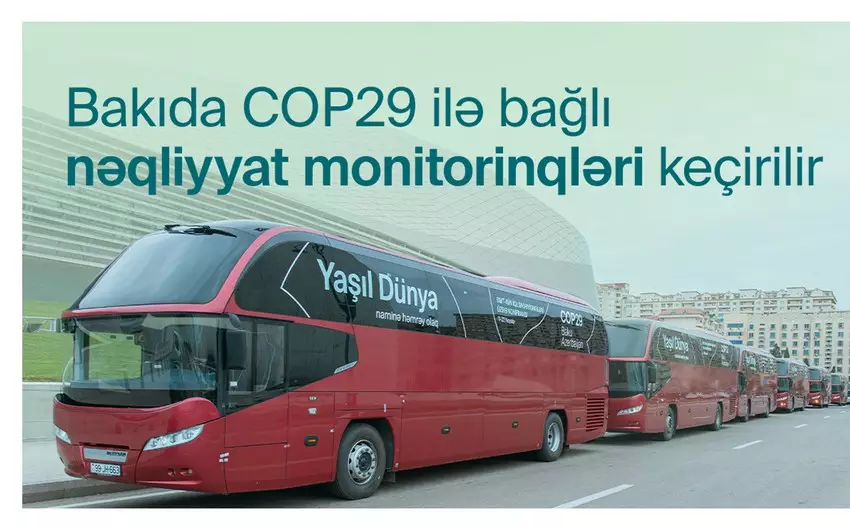 COP29-la bağlı monitorinqlər yekunlaşıb - YENİLƏNİB