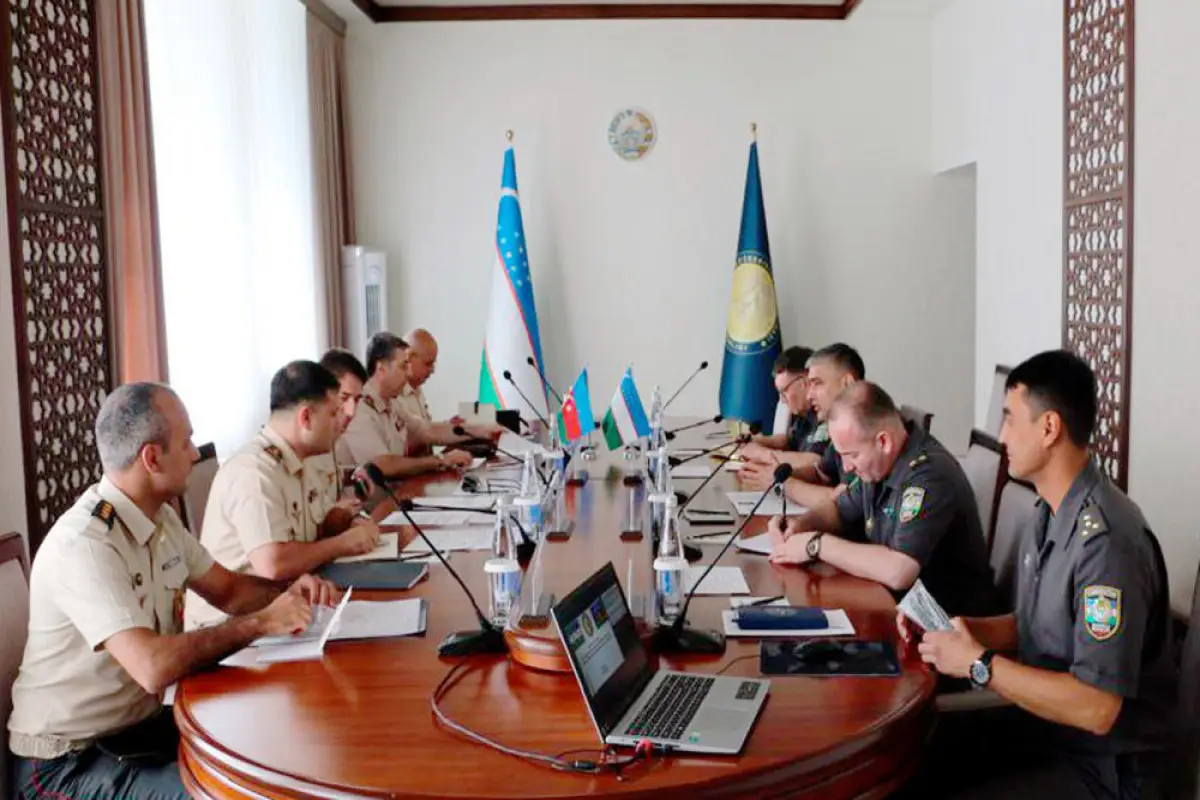 Daşkənddə Azərbaycan-Özbəkistan hərbi əməkdaşlıq planı müzakirə edilib