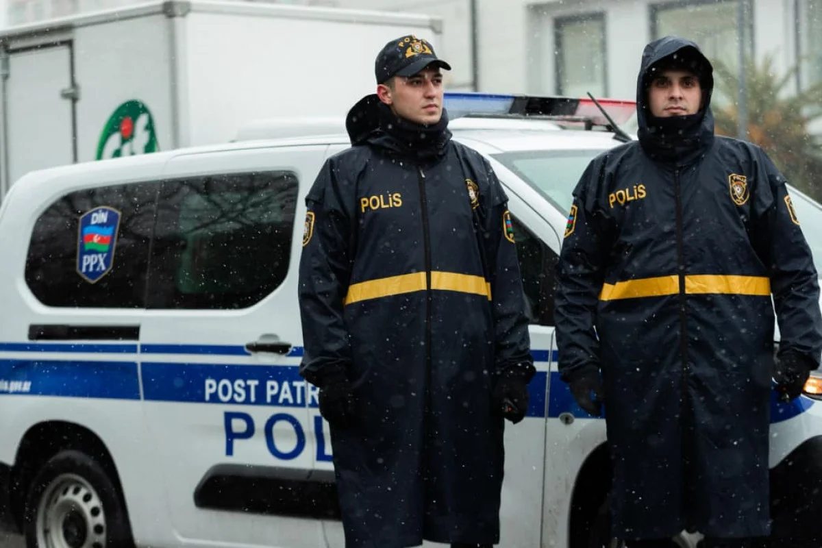 Polis qeyri-sabit hava şəraiti ilə əlaqədar gücləndirilmiş rejimdə xidmət aparır