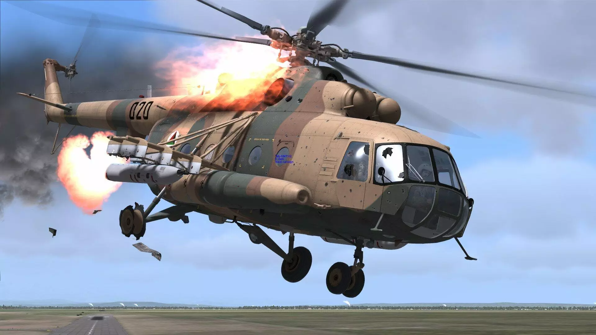 Ekvadorda hərbi helikopter qəzaya uğrayıb, ölənlər var