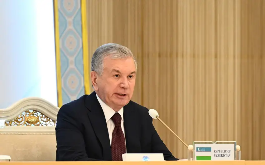 Mirziyoyev Azərbaycan və Türkmənistana Xəzərdəki yataqlarla bağlı Özbəkistanla əməkdaşlıq təklif edib