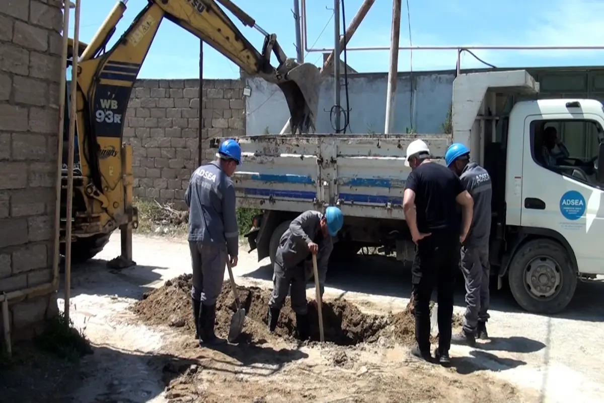 Bakının Xəzər rayonunda su təchizatı ilə bağlı görülən işlər açıqlanıb