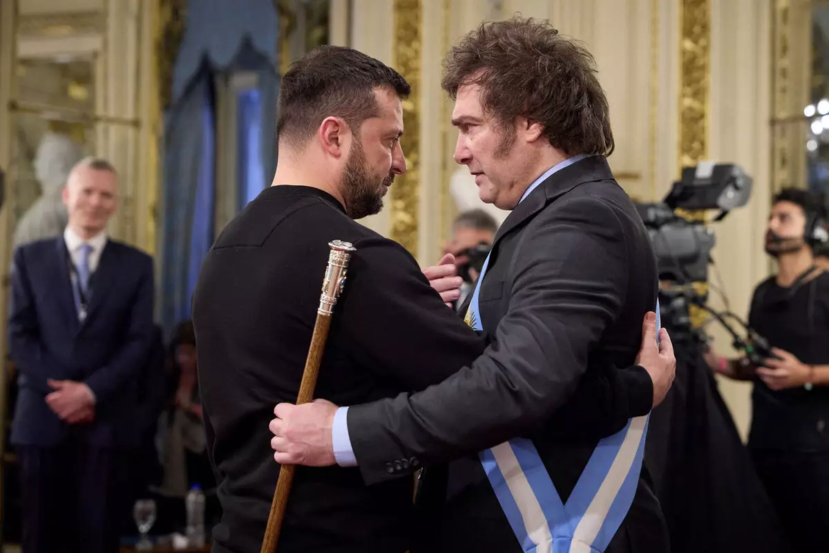 Argentina prezidenti Ukraynaya səfər etməyi planlaşdırır