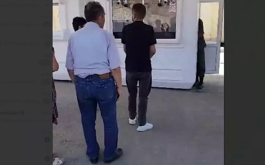 Ermənilərin Laçın sərhəd məntəqəsindən keçidinə şərait yaradılıb