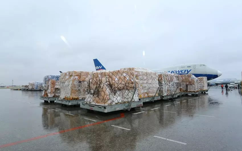 Qəzzaya 2023-cü ilin oktyabrından bəri 250 min tondan çox ərzaq çatdırılıb