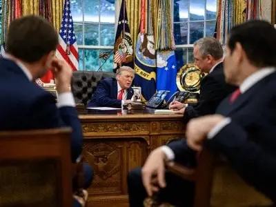 Tramp Avropa liderləri ilə görüşdən dərhal sonra Putinə zəng edib