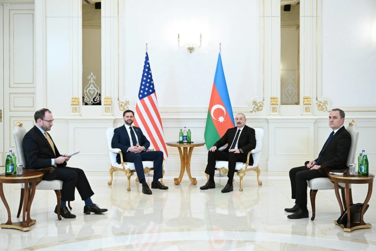 Ilham Aliyev meets with US Vice President JD Vance