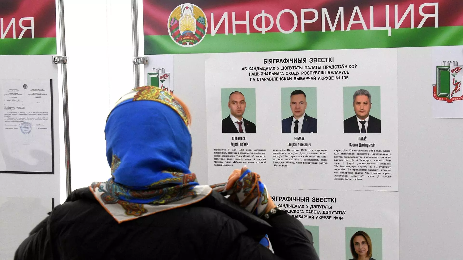 Belarusda parlament seçkiləri keçirilib