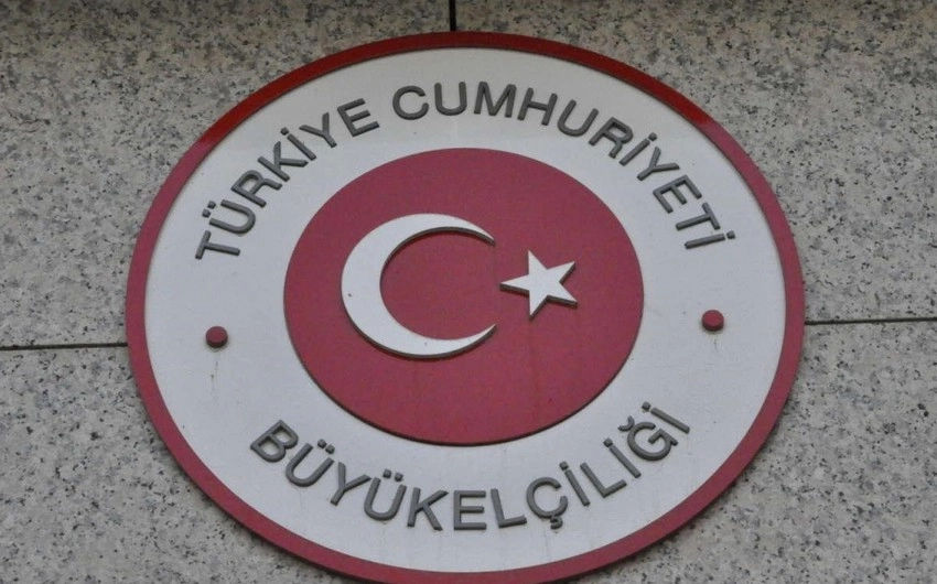 Türkiyə səfirliyi Azərbaycana təşəkkür edib