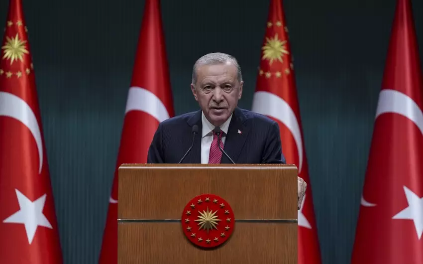 Ərdoğan ŞƏT-in Zirvə toplantısında iştirak etmək üçün Qazaxıstana yola düşüb