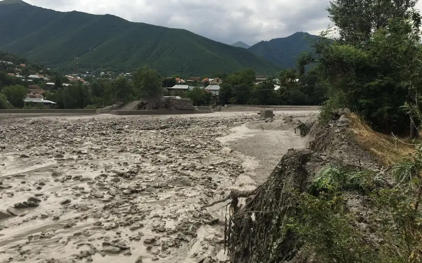 Son altı ayda sel və daşqın hadisələrinin sayı ötən illə müqayisədə azalıb