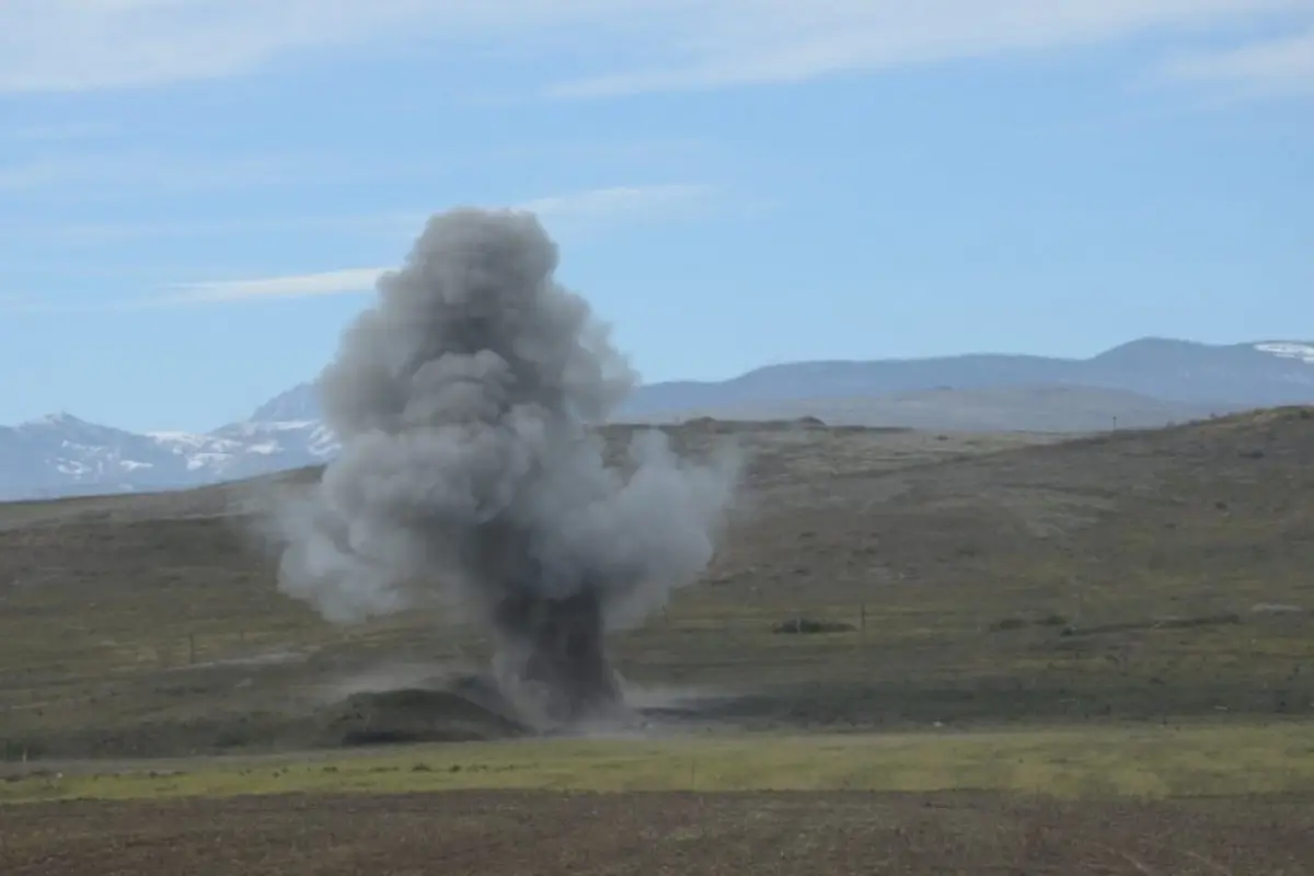 Ağdamda mina partlamasında xəsarət alan polis əməkdaşının vəziyyəti məlum olub - YENİLƏNİB