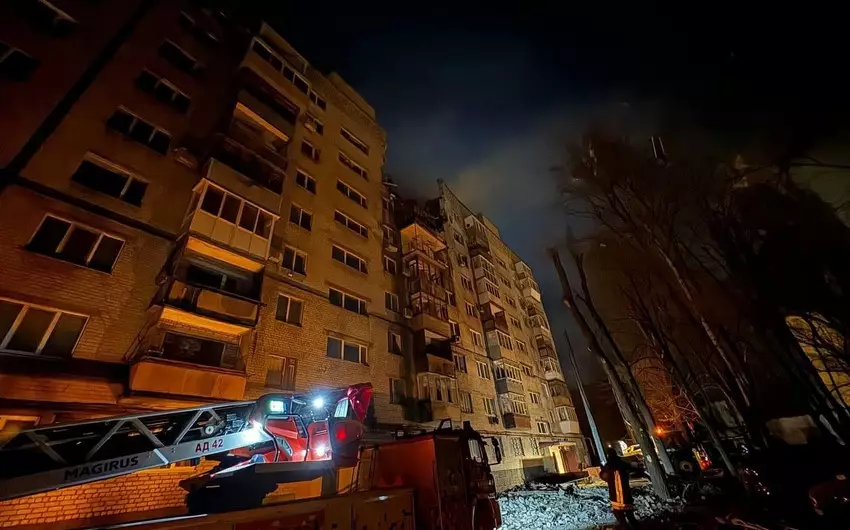 Rusiya dronlarla Dneprə hücum edib