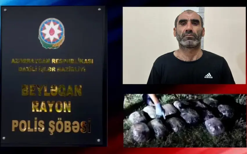 Polis Beyləqanda 16 kiloqram marixuana və həşiş aşkarlayıb