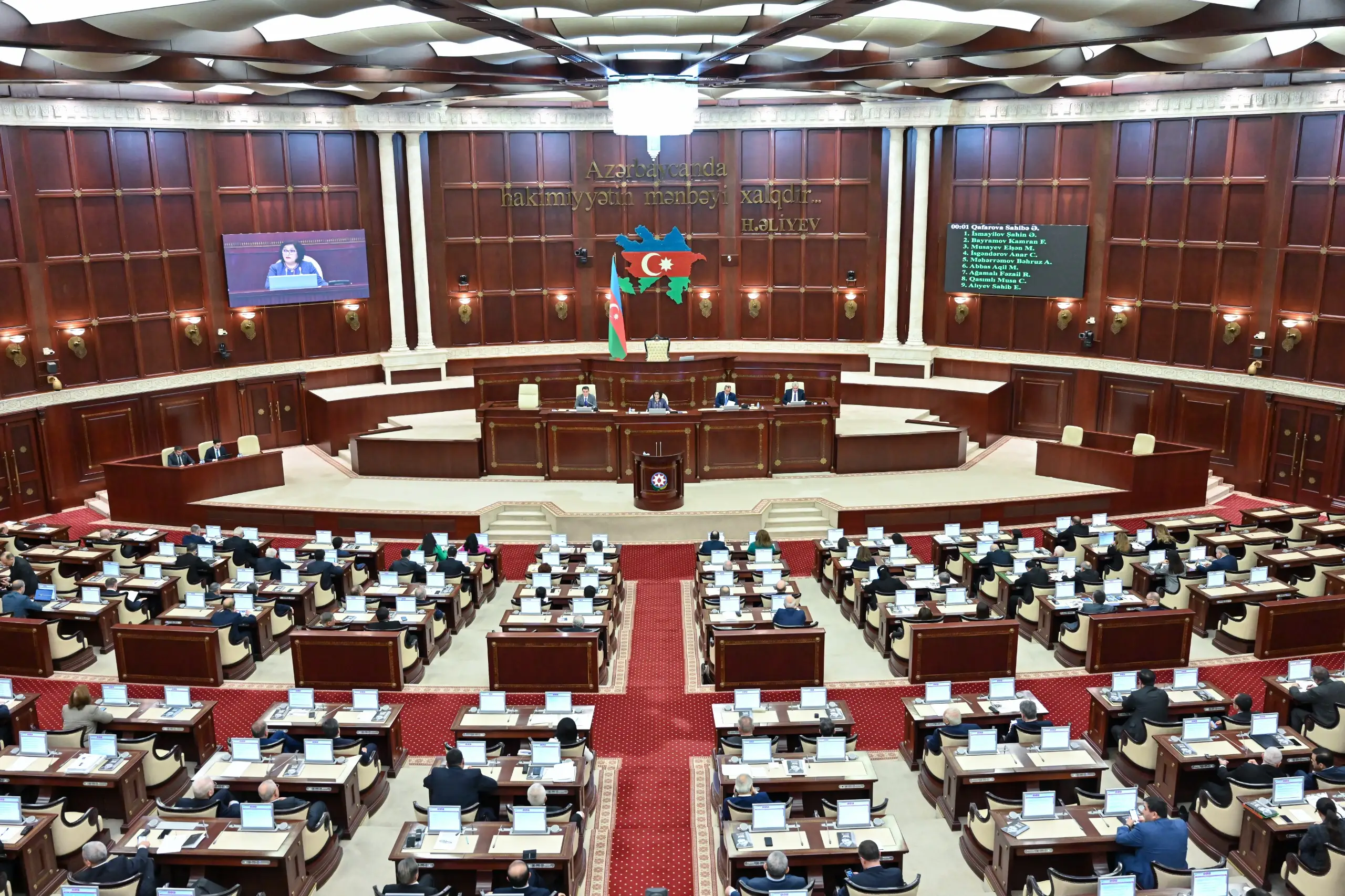 Milli Məclisin plenar iclası keçiriləcək