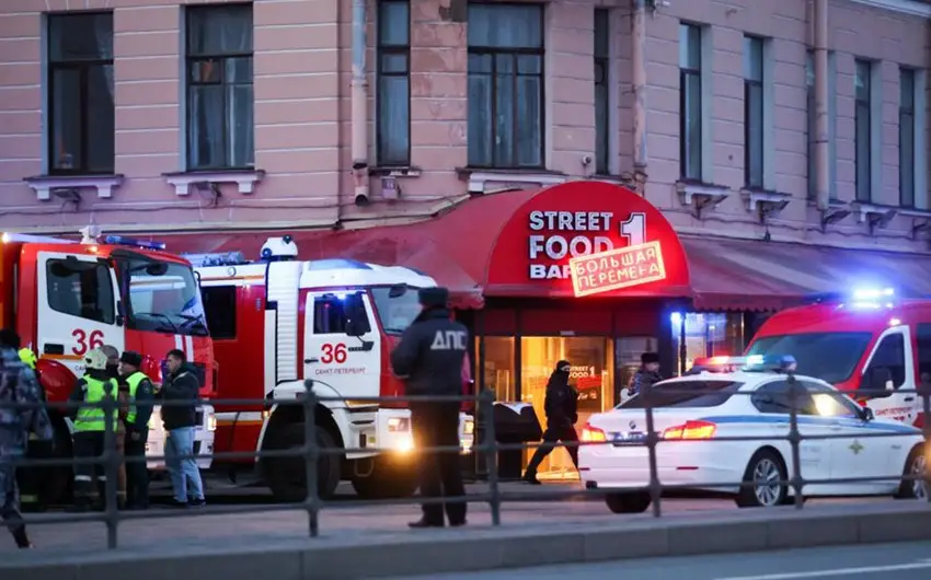 Sankt-Peterburqdakı partlayışda xəsarət alanların sayı 40-a çatıb