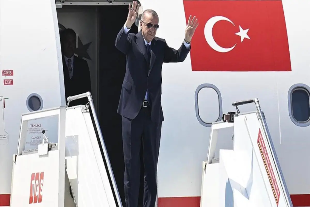 Ərdoğan Misirə gedib