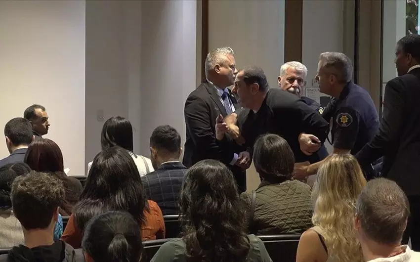 Erməni təxribatçı ABŞ-də keçirilən konfransda Azərbaycan və Türkiyəyə qarşı təhqirlər səsləndirib