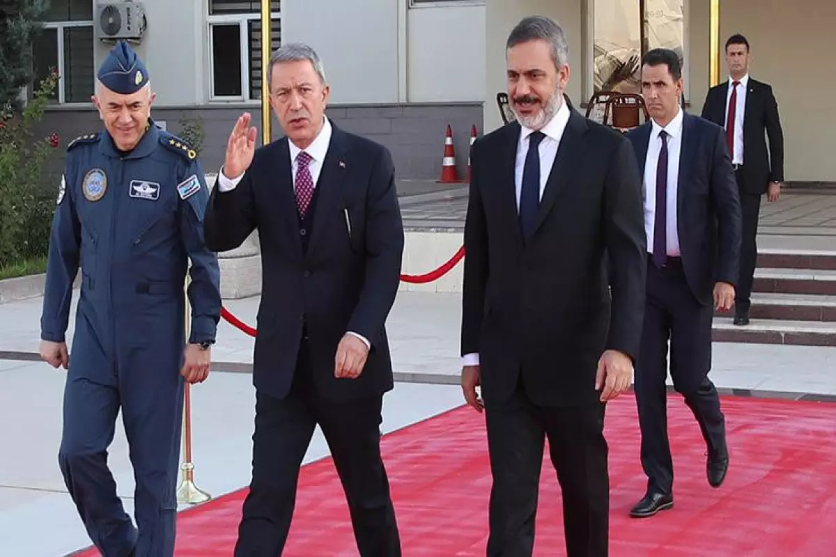 Hulusi Akar və Hakan Fidan Moskvadadır