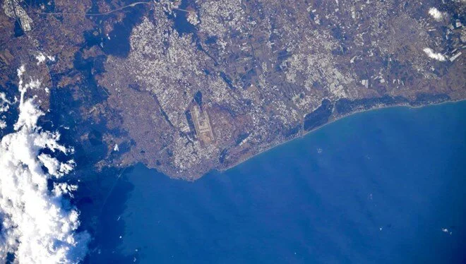 Rus kosmonavt Antalyanın kosmosdan fotosunu paylaşıb