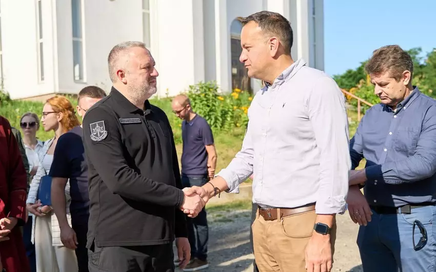 İrlandiyanın Baş naziri Ukraynada rəsmi səfərdədir