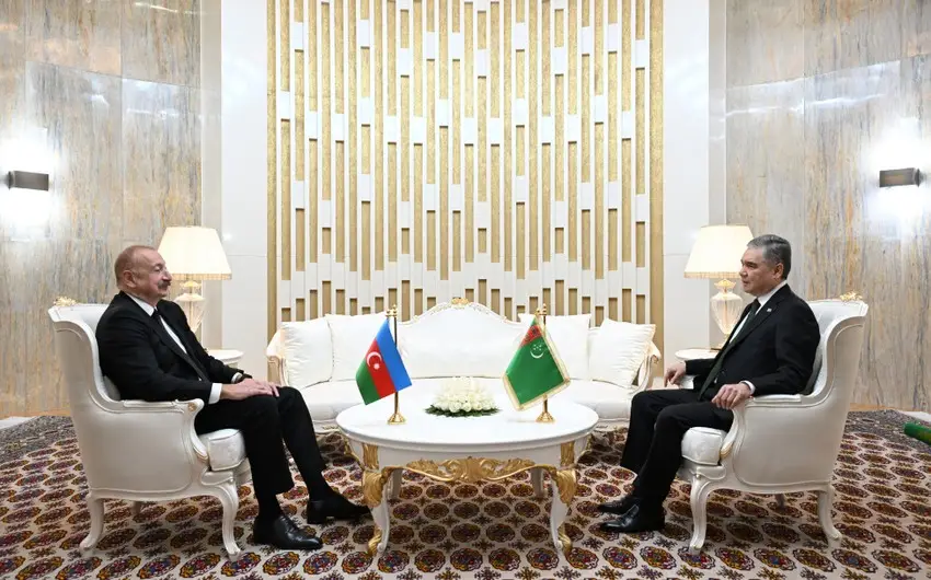 Bu gün Türkmənistan, Özbəkistan, Azərbaycan rəhbərlərinin üçtərəfli görüşü keçiriləcək