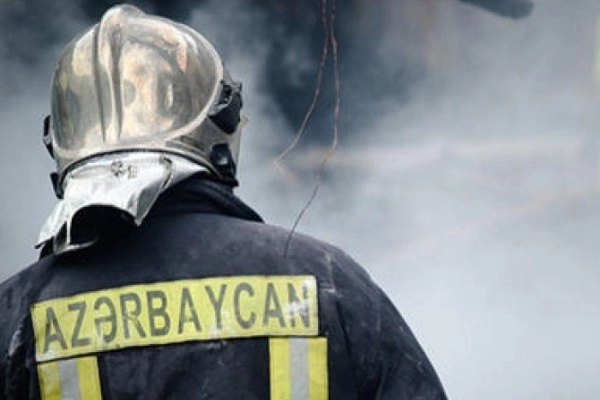 Bakıda yataqxanada yanğın olub