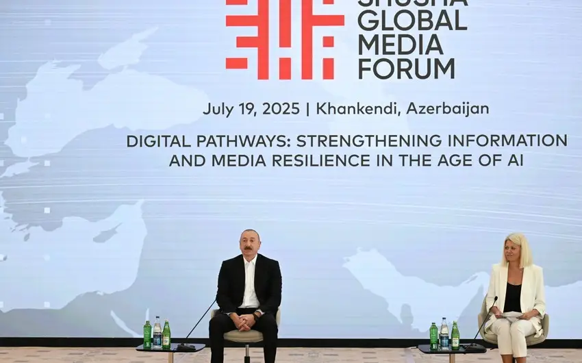 III Şuşa Qlobal Media Forumunun iştirakçıları ilə görüş keçirilib - YENİLƏNİB