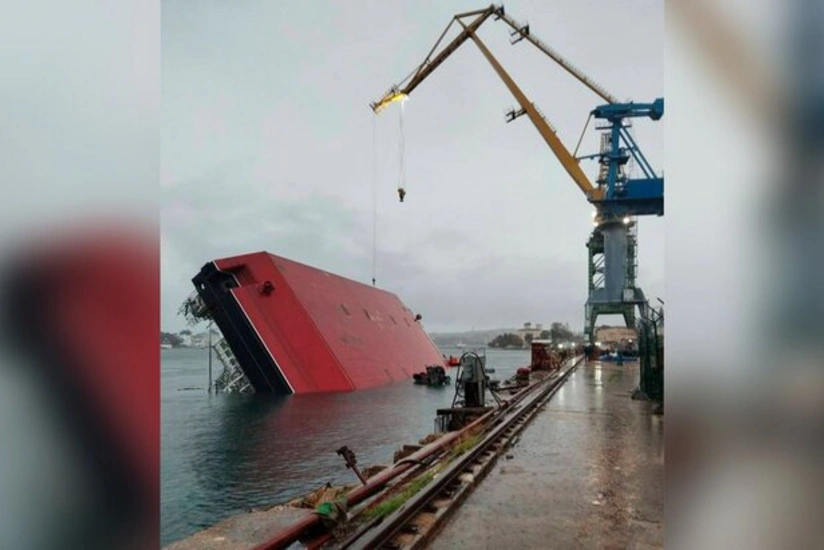 Sevastopolda kranın aşması nəticəsində iki nəfər ölüb