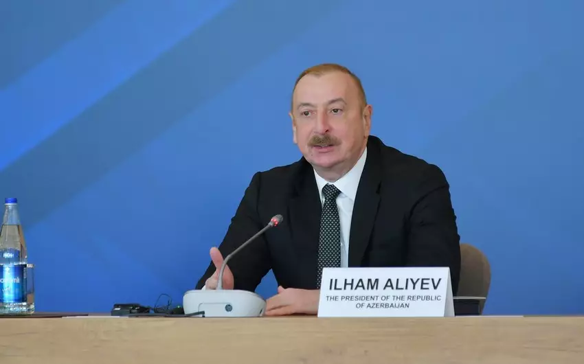 İlham Əliyev: COP29-un keçirilməsi Azərbaycanın yaşıl keçid istiqamətində göstərdiyi səylərin nəticəsidir