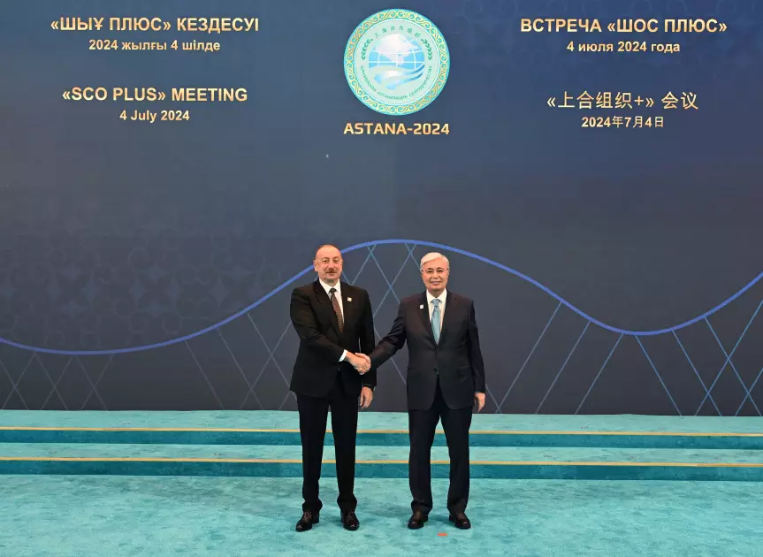 Prezident İlham Əliyev Astanada “ŞƏT plus” formatında keçirilən görüşə gəlib - YENİLƏNİB