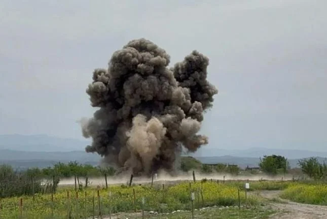 Cəbrayılda mina partlayıb, bir nəfər xəsarət alıb