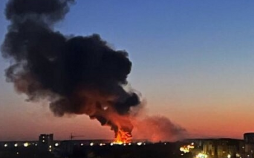 Rusiyada hərbi aerodromda partlayış olub