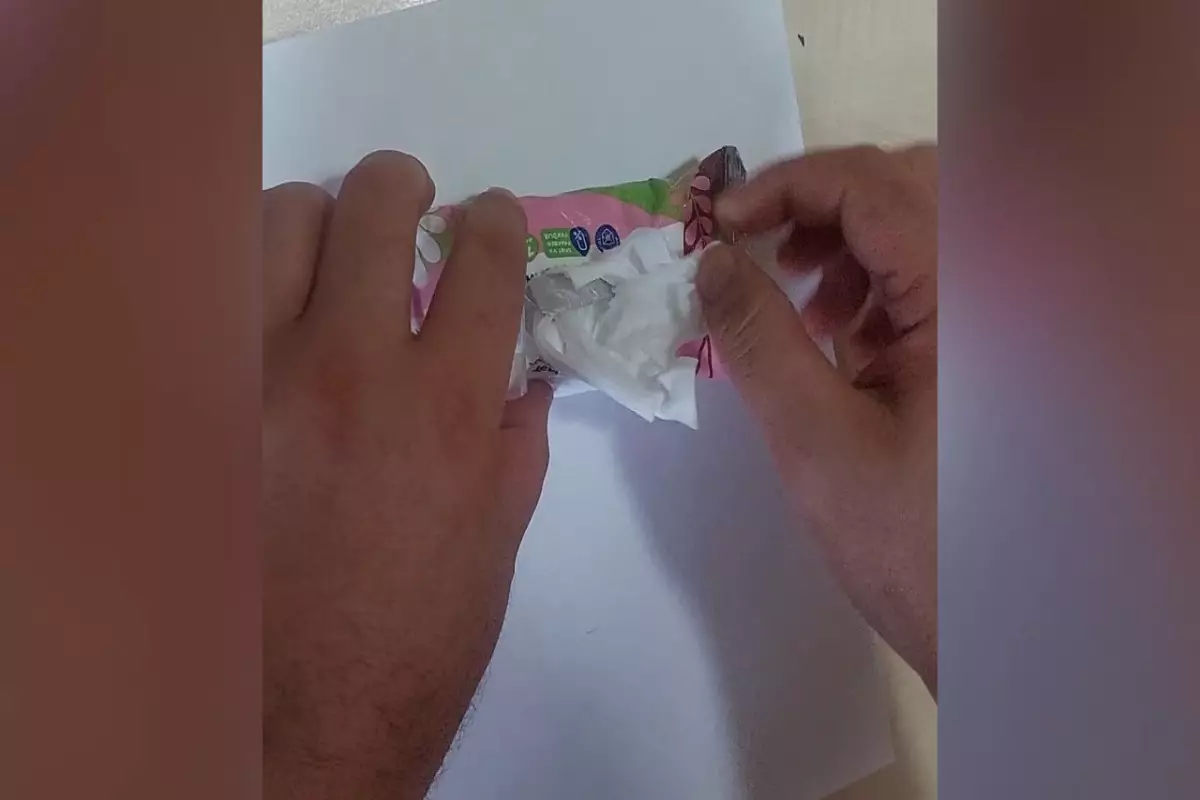 Narkotik ötürməyə cəhd edən qadın saxlanılıb