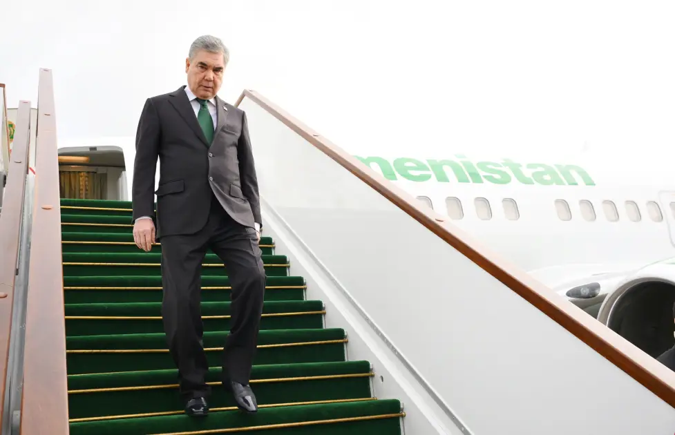 Türkmənistan Xalq Məsləhətinin Sədri Azərbaycana səfərə gəlib