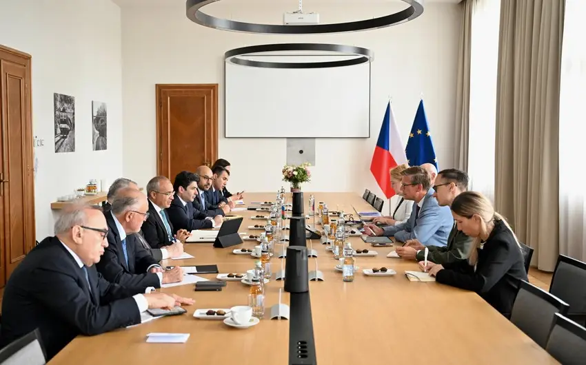 Azərbaycan Çexiya ilə nəqliyyat və tranzit sahələrində əməkdaşlığı müzakirə edib