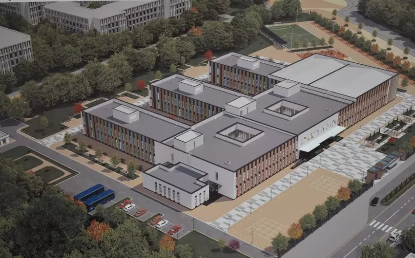 Füzulidə Mirzə Uluqbəy adına 1 nömrəli tam orta məktəbin açılışı olub - YENİLƏNİB