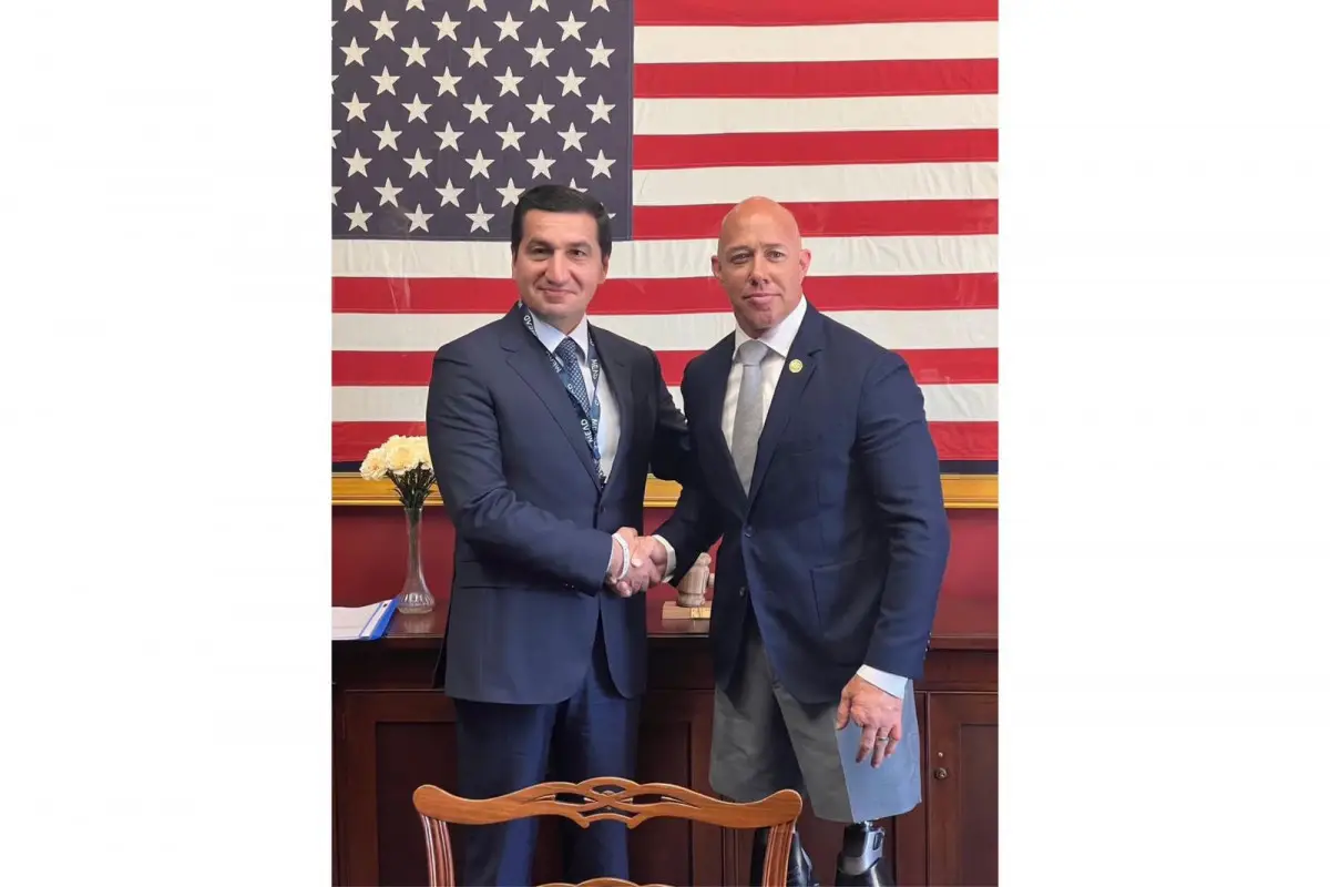 Hikmət Hacıyev ABŞ-də görüşlər keçirib