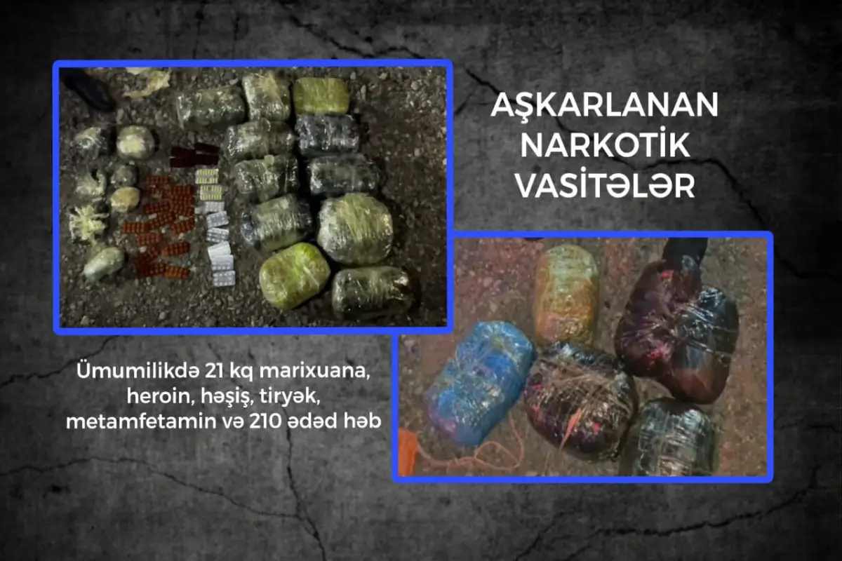 Biləsuvarda mopedlə narkokuryerlik edən şəxs saxlanılıb