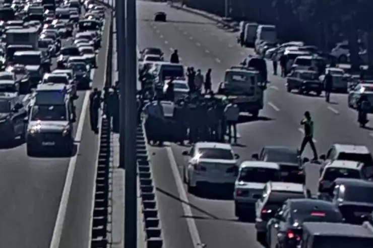 Aeroport yolunda QƏZA