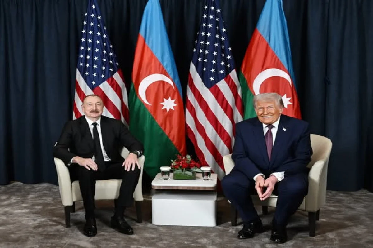 Trump and Ilham Aliyev discuss regional peace in Davos