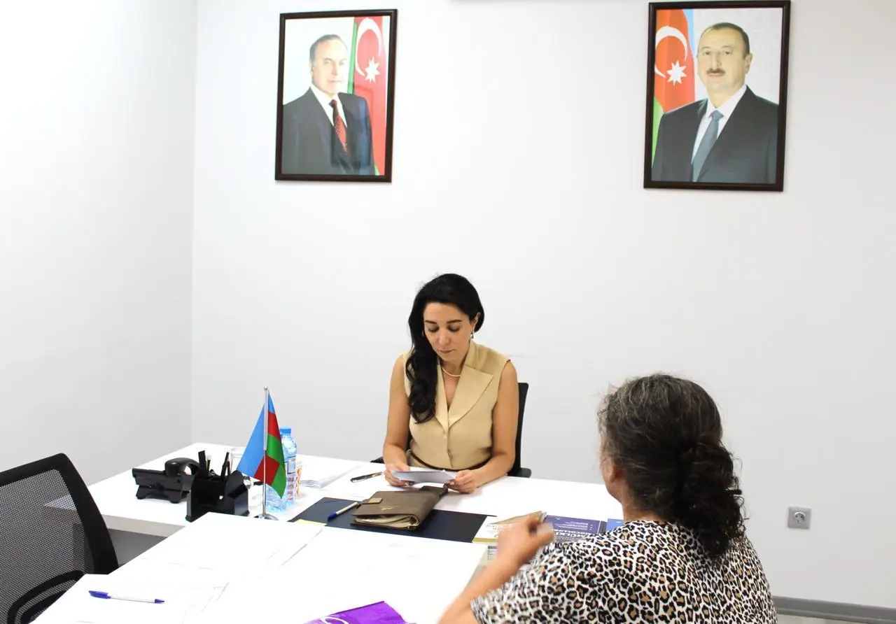 Ombudsman Səbinə Əliyeva növbəti vətəndaş qəbulu keçirib