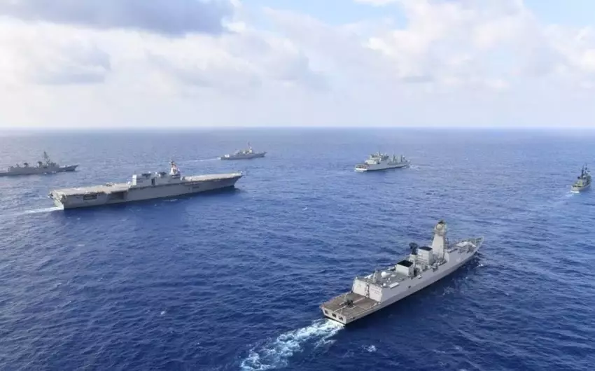 Avstraliya, ABŞ, Filippin və Yaponiya Cənubi Çin dənizində təlimlər keçirib