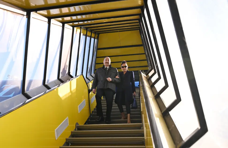 İlham Əliyev Danimarkada - FOTOLAR