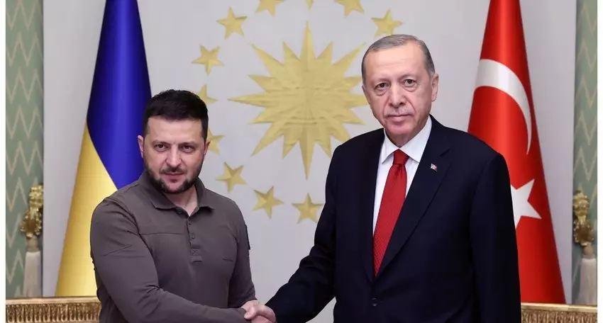 Ərdoğan Zelenski ilə Yaxın Şərqdəki durumu müzakirə edib