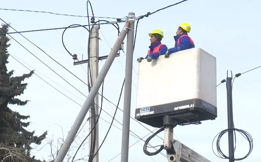 Samuxun 4 kəndinin elektrik təsərrüfatı yenilənib